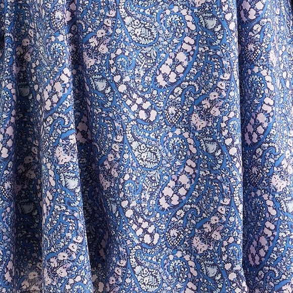 J.Crew Liberty® Sweetheart long-sleeve mini dress in Bourton Bloom fabric, 8 - Picture 8 of 8